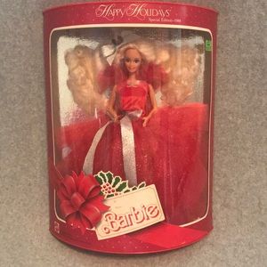 1988 Hapoy Holidays Barbie Doll